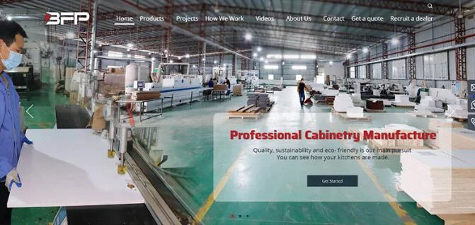kitchen cabinet manufacturers in china