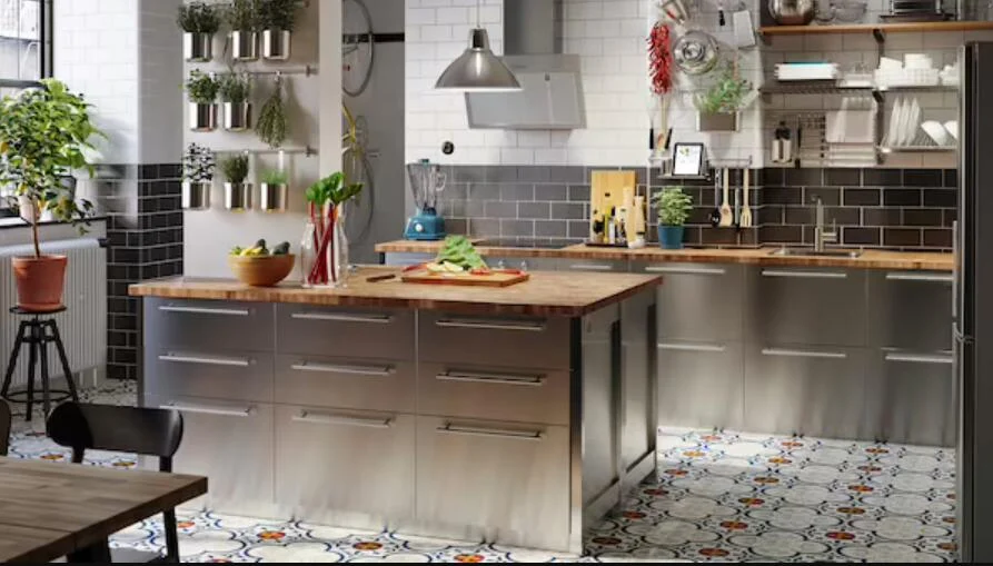 stainless steel kitchen cabinets ikea