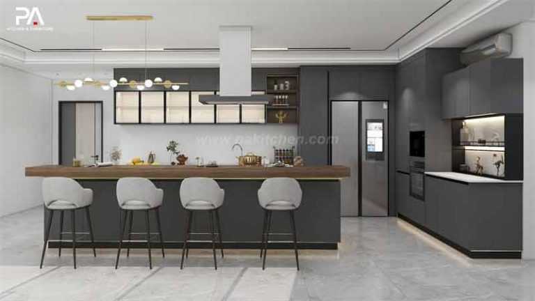 Small Upper kitchen Cabinets With Glass Doors