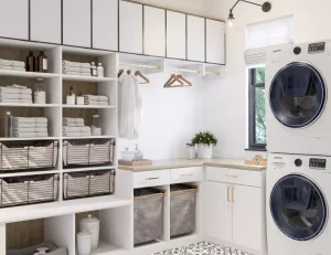 Custom Laundry Cabinets