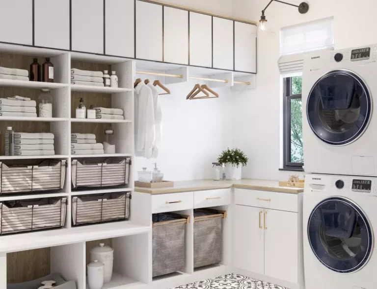 Custom Laundry Cabinets