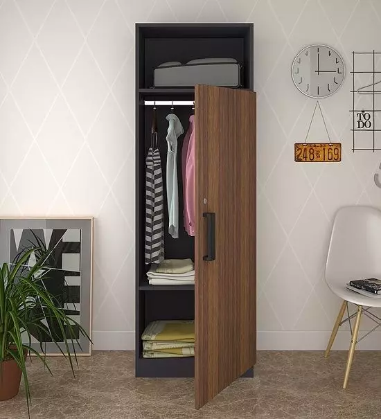 Single door wardrobes