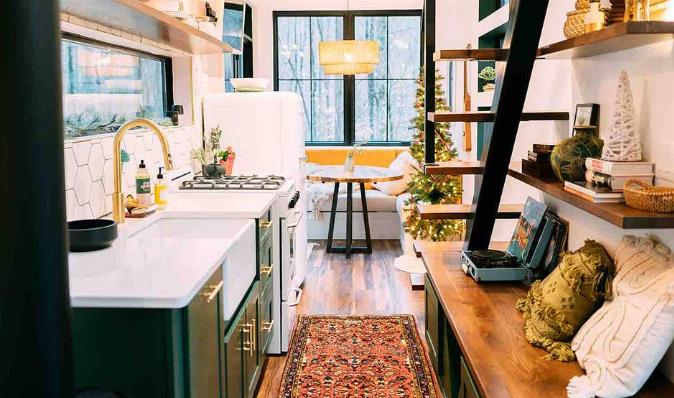 cabinets for modern container home