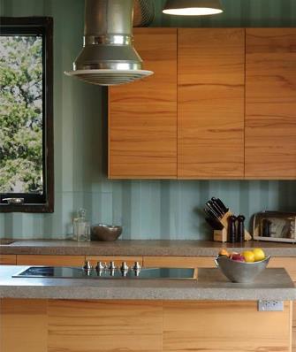 cabinets for modern container home