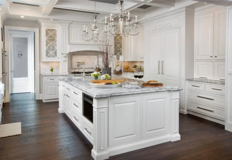 lemari dapur bergaya vintage