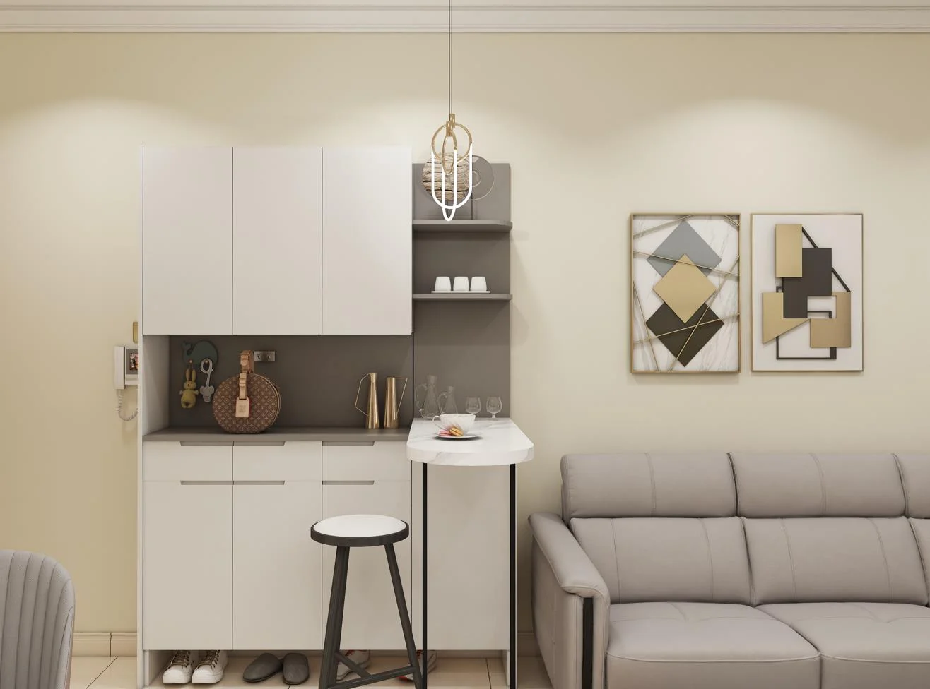 entryway cabinet