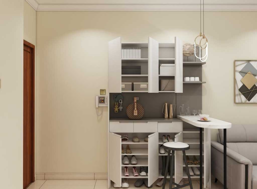 entryway storage cabinet