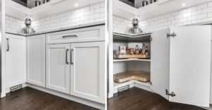 lazy susan cabinet