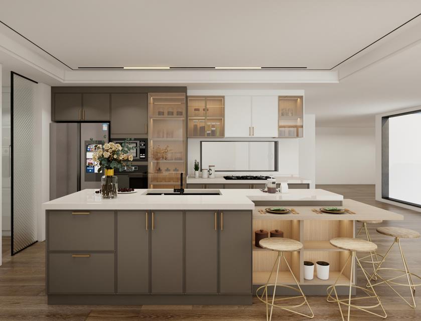 custom modern kitchen