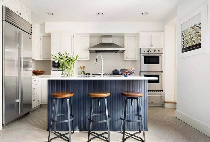 Beadboard Kitchen Island