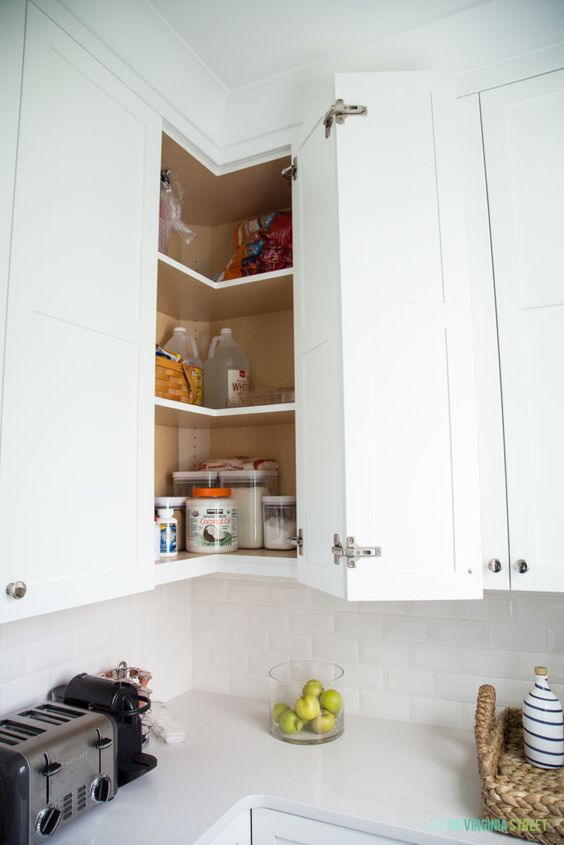 Corner cabinet idea