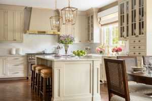 cream kitchen