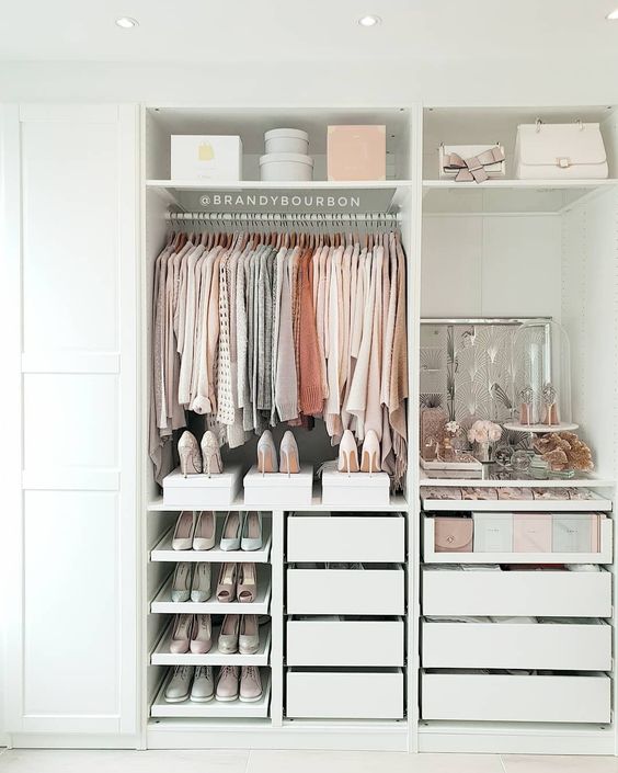 Inspiring closet