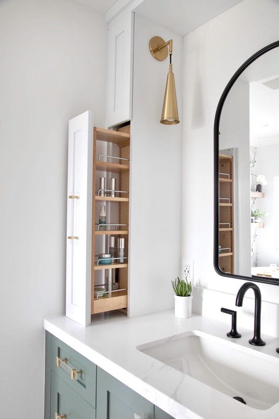 bathroom storage idea