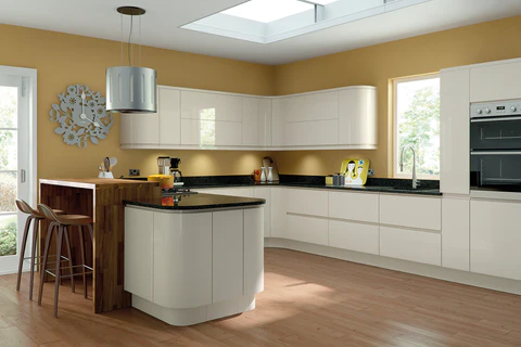 cream kitchen