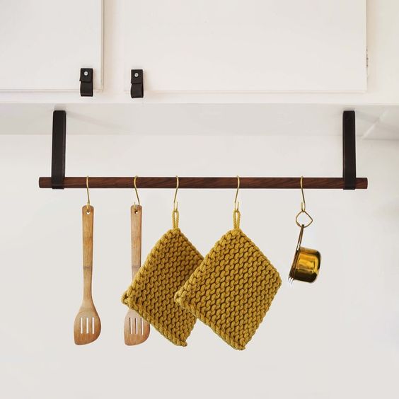 hanging under cabinet multipurpose rack storage