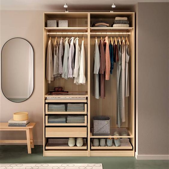 idea of wardrobe design