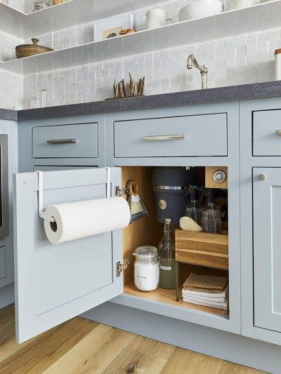 under kitchen sink storage ideas that are actually stylish