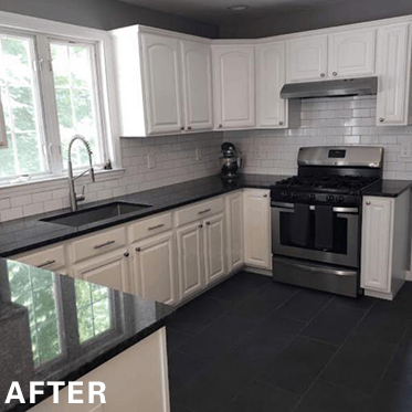 BEFORE and AFTER Kitchen remodel DIY kitchen remodeling 2 1