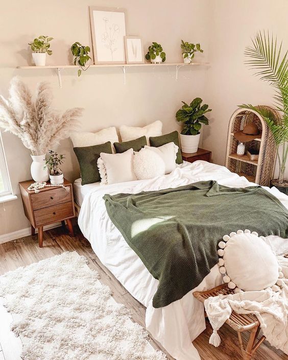 embrace greenery bedroom ideas