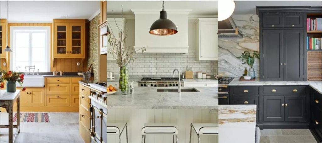 kitchen cabinet Color Schemes colors ideas different color