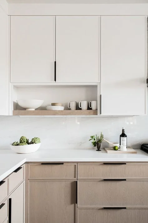 Una nueva interpretación de la cocina totalmente de madera