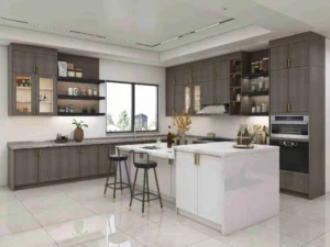 Bringing Nature In Bright Kitchen Spaces with Dark Wood Accents (3)