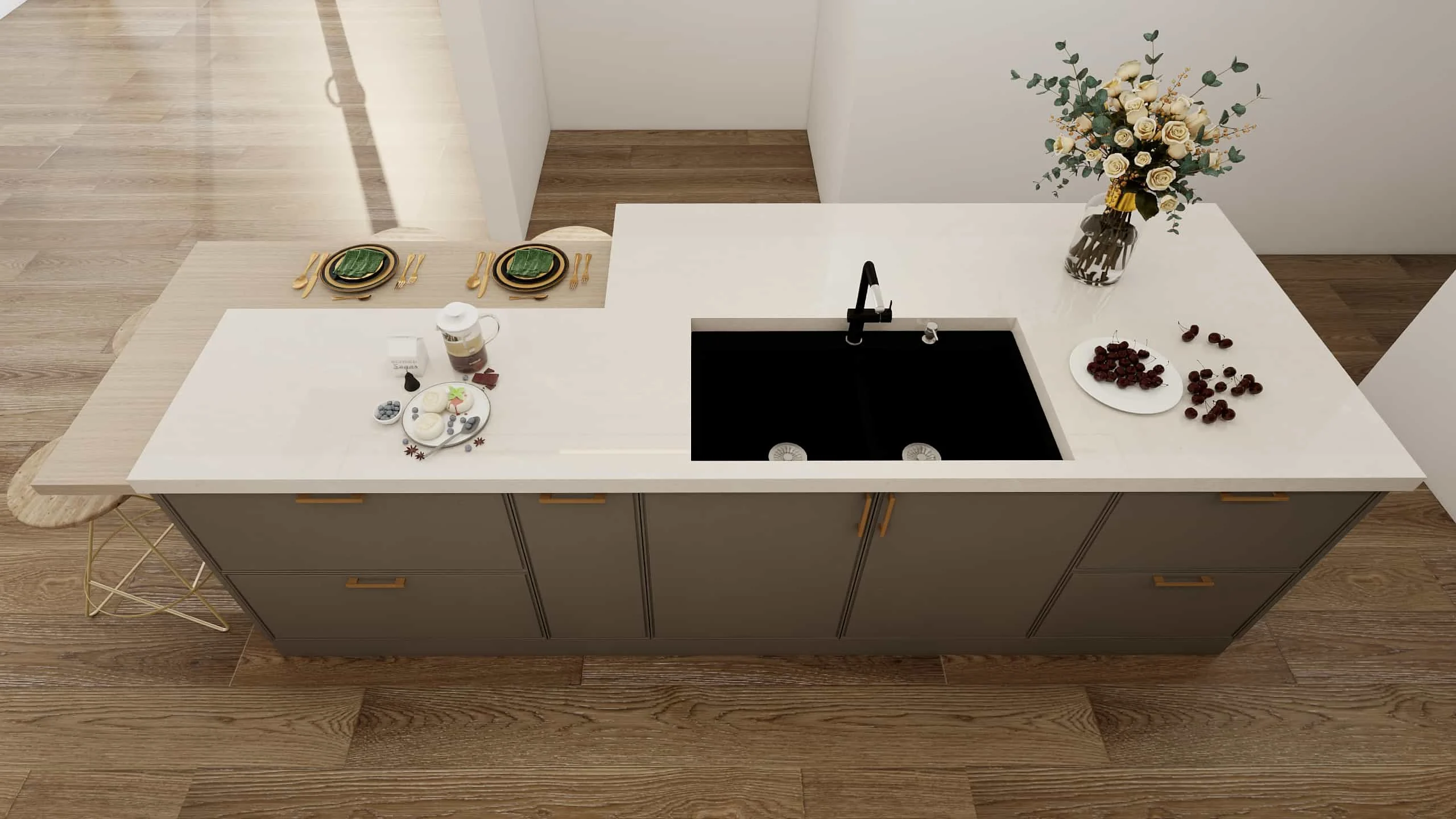 Modern Functional Open Shelving in Kitchen Cabinets 4 Modern Functional Open Shelving in Kitchen Cabinets (4)