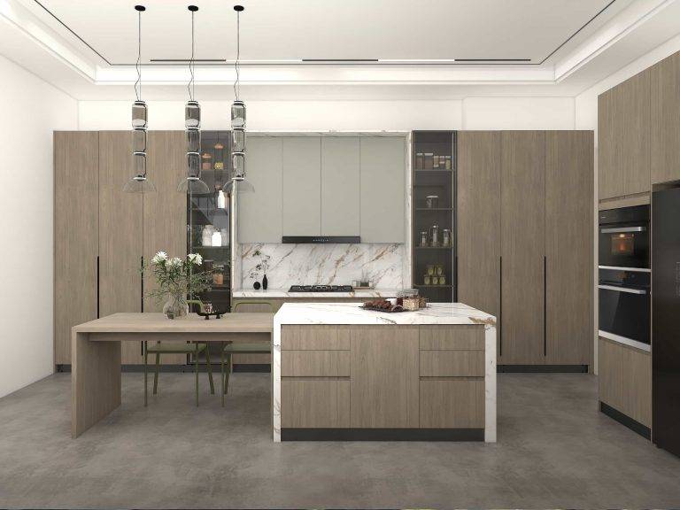 Modern Gallery Wood Kitchen Cabinets