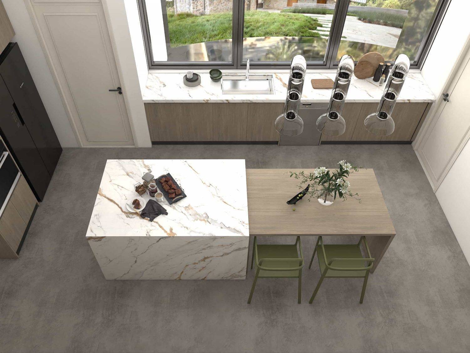 Modern Gallery Wood Kitchen Cabinets