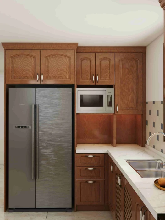 Tradiational Brown U Shaped Kitchen Cabinets 3 Tradiational Brown U Shaped Kitchen Cabinets