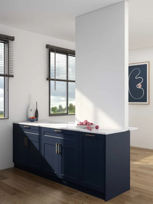 Blue Lacquer Modern Gallery Small Kitchen Cabinets 3 Blue Lacquer Modern Gallery Small Kitchen Cabinets