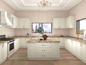 Elegant White Shaker Kitchen Cabinets A Timeless Home Makeover