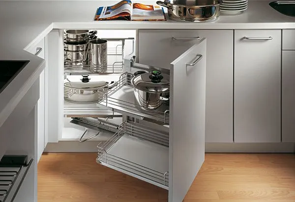 Lazy Susan Corner Cabinets