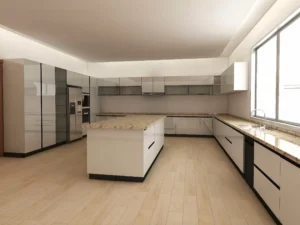 Shaker Charm Meets Modern Grey A Kitchen Cabinet Transformation.