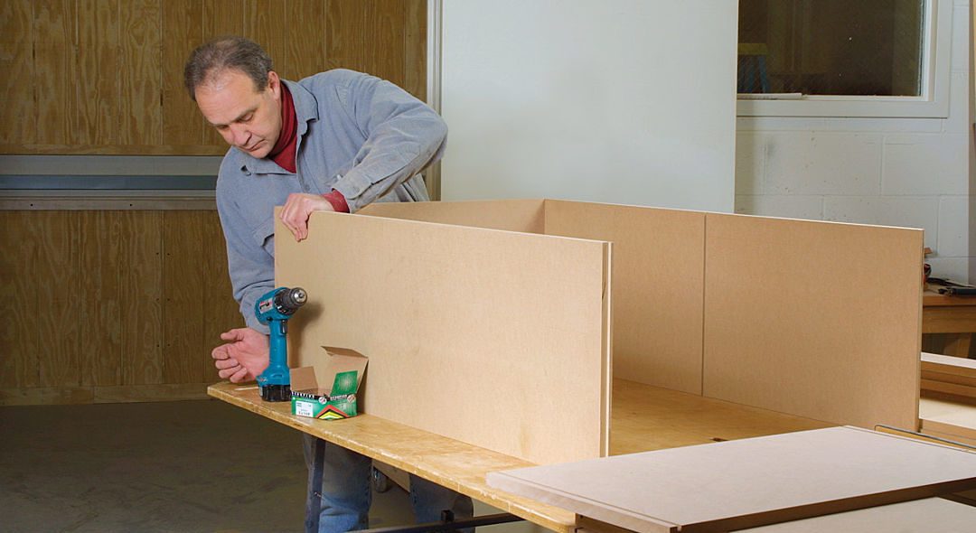 Holds screws well and provides a smooth surface for painting