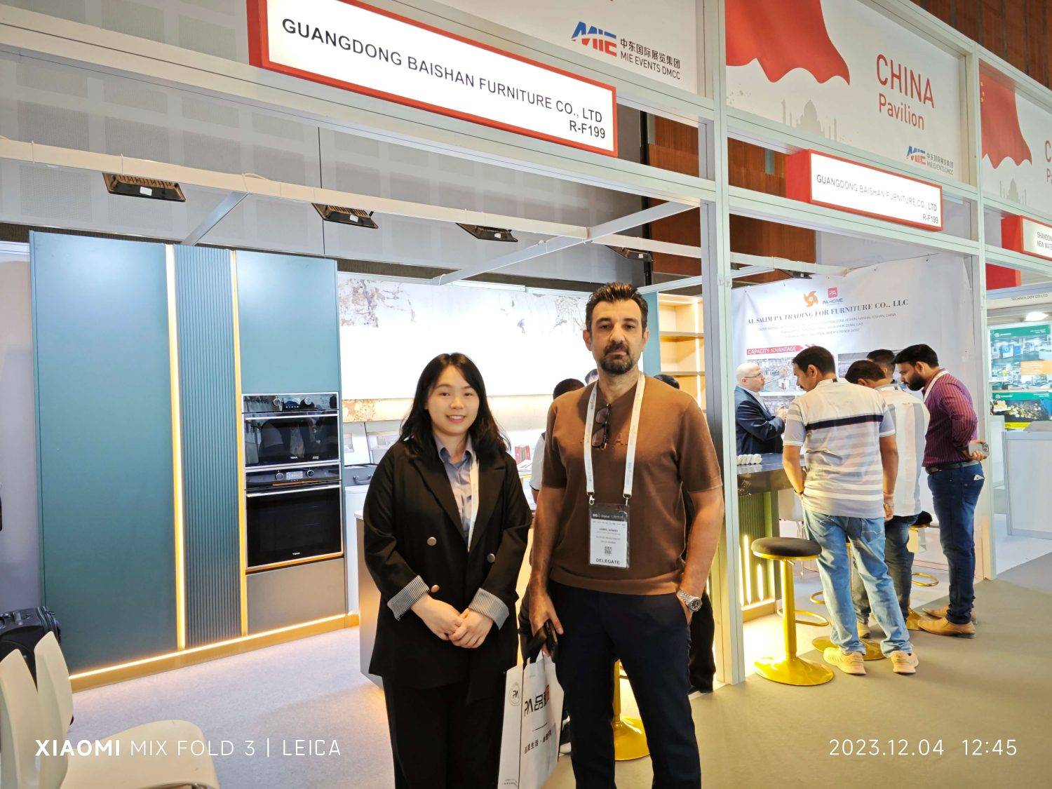 Photo of PA sales team with customers