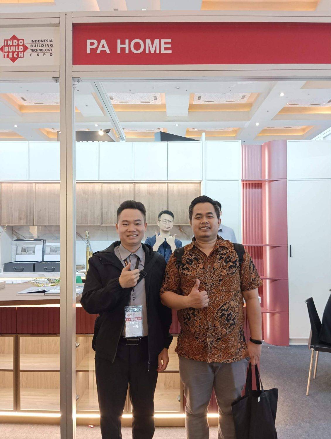 PA team in Insonesia exhibition