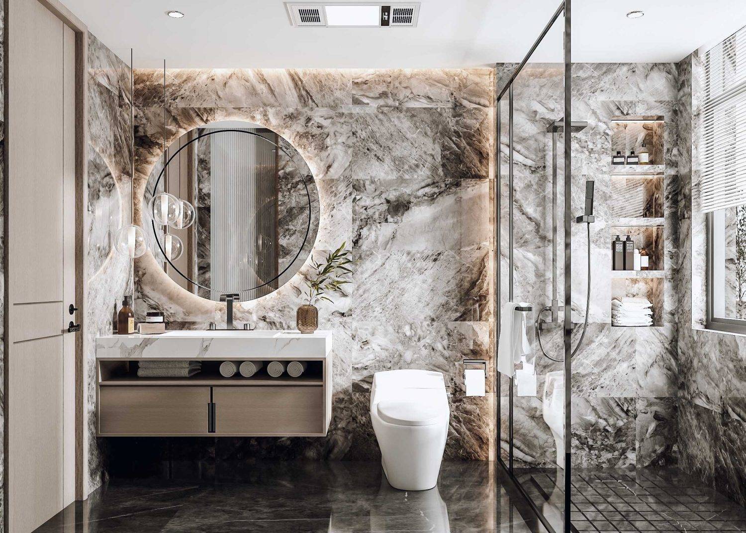 modern bathroom vanity