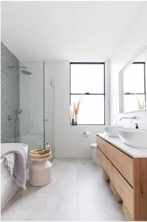 Scandinavian Simplicity bathroom vanity