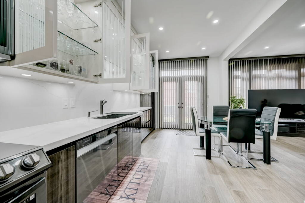 kitchen glass cabinet doors