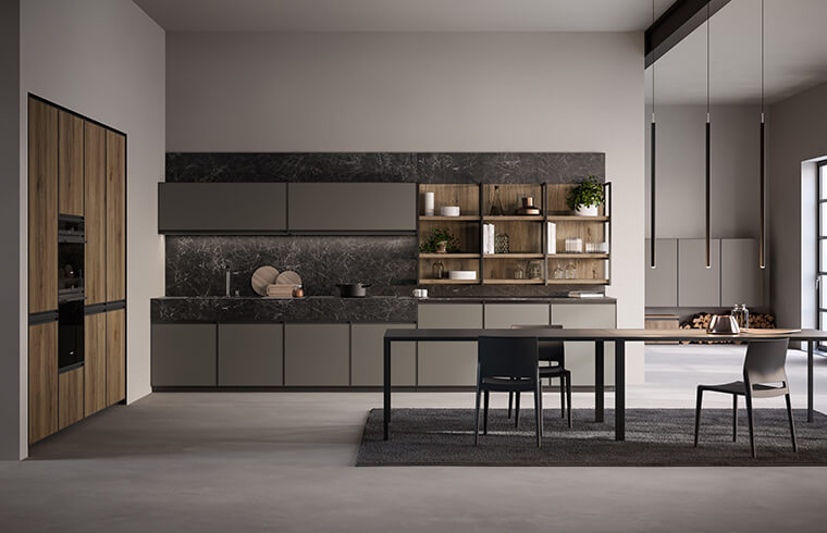 Where to Buy Kitchen Cabinet? 1 modern Chinese kitchen cabinets design