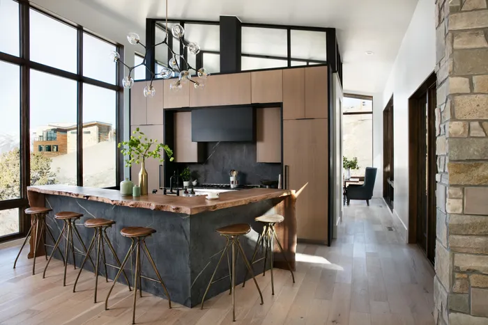 modern industrial kitchen design