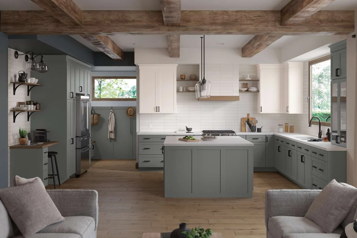 trendy cabinet colors 2023