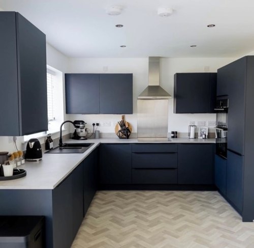 blue-kitchen-cabinet