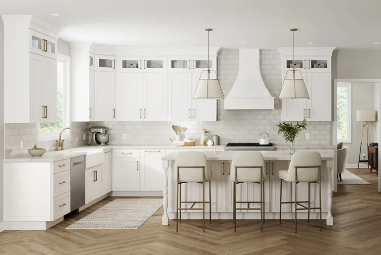 craftsman-white-shaker-kitchen-cabinet