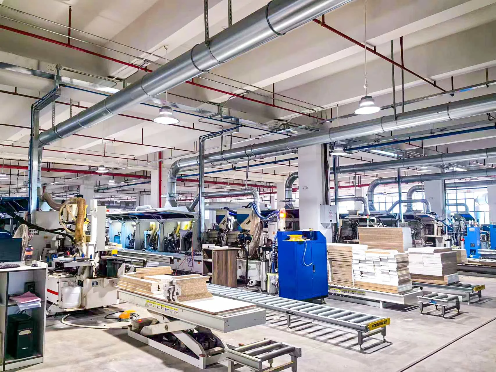 Factory production line