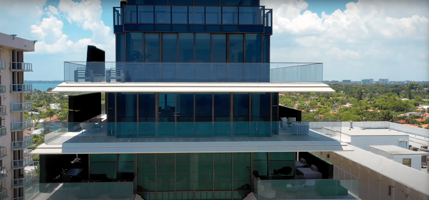 Modern high-rise apartment