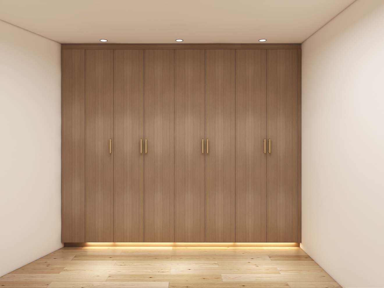 Elegant Wooden Closets For Bedrooms with Ample Storage