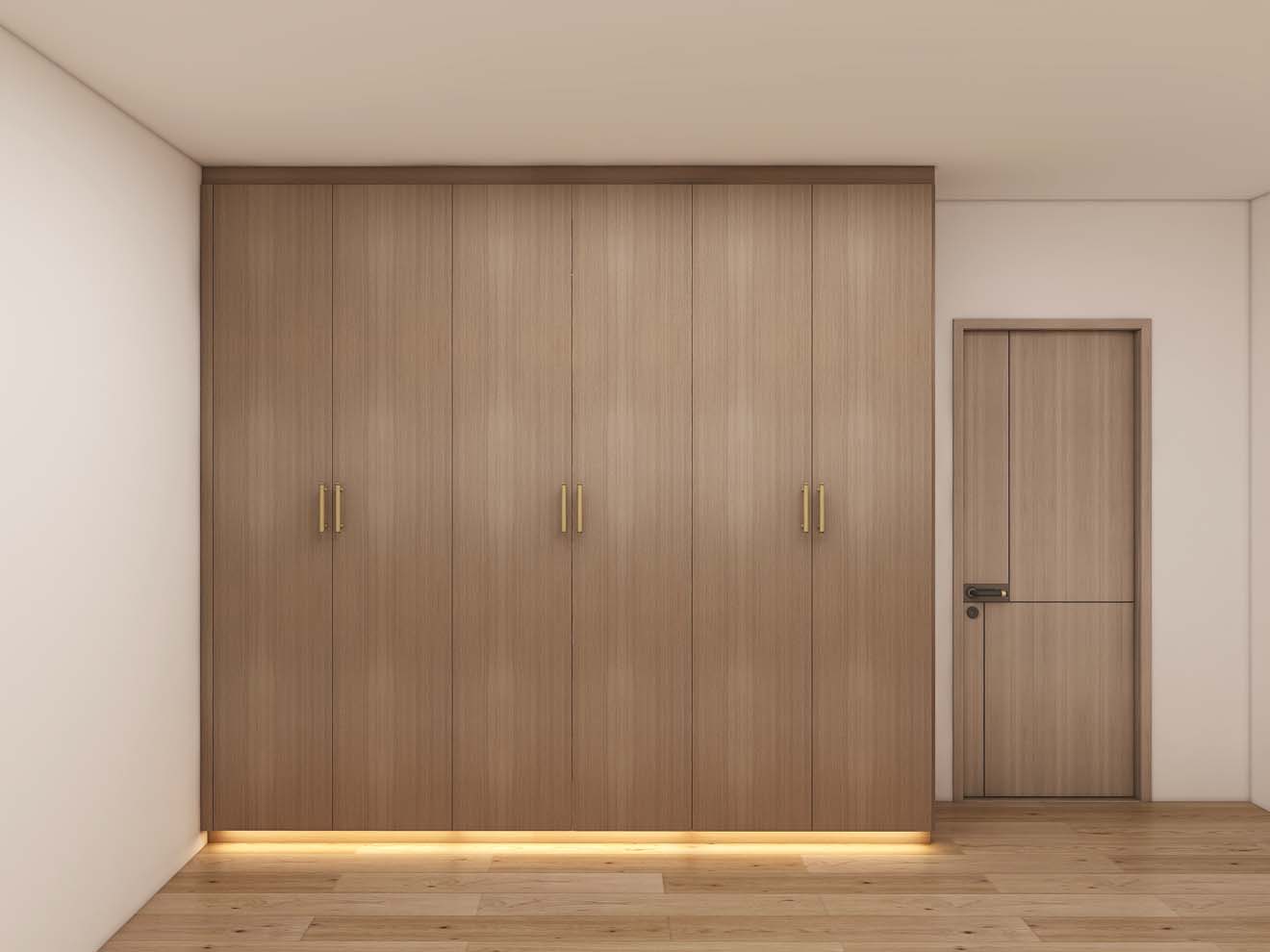 Elegant Wooden Closets For Bedrooms with Ample Storage